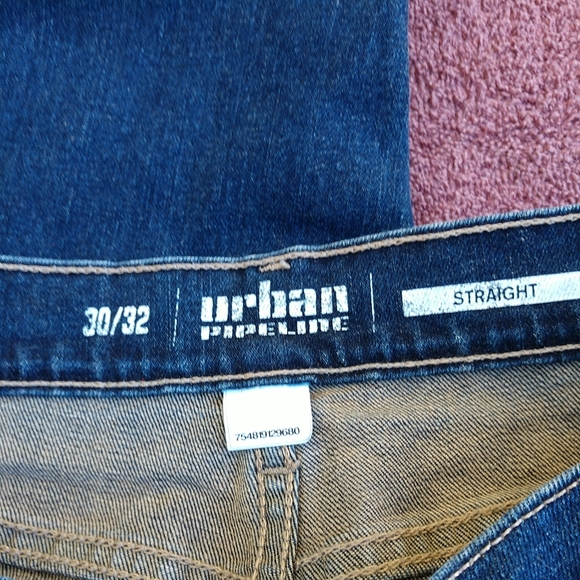 Urban Pipeline Ultimate Jeans Straight Leg Dark Wash 30/32 - Picture 5 of 9